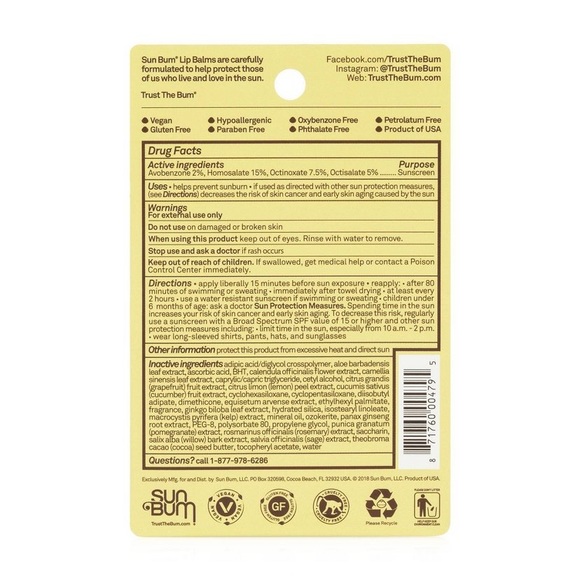 SUN BUM- NEW SUNSCREEN LIP BALM SPF 30 -VARIETY PACK. -Ulta Beauty - Picture 2 of 6